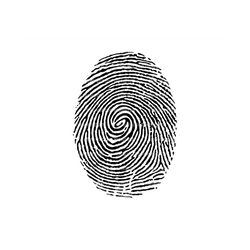 Finger Print Svg, Fingerprint Svg, Thumbprint Svg, Thumb Print Svg, Scanner, Biometric. Vector Cut file Cricut, Silhouet