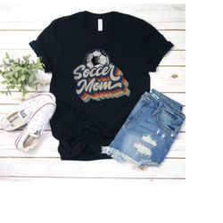 Soccer Mom Retro Shirt, Game Day Vibes, Sports Shirt, Mother's Day Gift, Family Shirt, Soccer Mom Life, Cute Graphic Tee