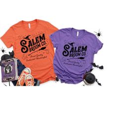 Salem Broom Company Shirt, Fall Halloween shirts, Sanderson Sisters Shirt, Spooky Witch Shirt, Salem Witches, Halloween