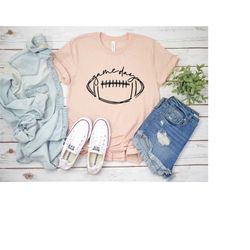 football gameday shirt, sunday football, football shirt, football mom shirt, sports shirt, cute football shirt, gift for