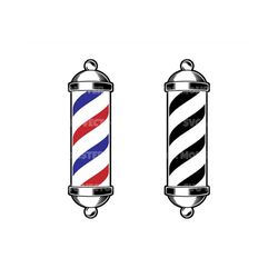 Barber Pole Svg, Barber Shop Svg. Vector Cut file for Cricut, Silhouette, Pdf Png Eps Dxf, Decal, Sticker, Vinyl, Pin