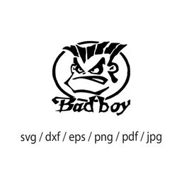 Bad boy svg, bad boy, bad boy shirt, bad boy sticker file, boy svg, bad boy clipart, bad boy face, boy face, face svg, a