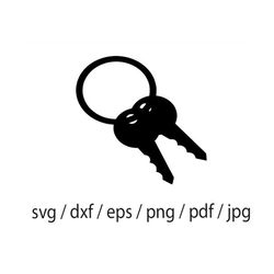 Keys Svg, Keys Design Svg, Keys Dxf, Keys Png, Keys Clipart, Keys Files, Eps