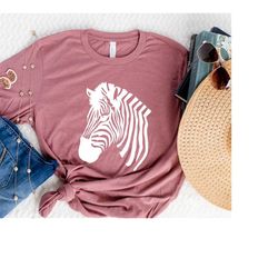 Zebra Tshirt, Equus Zebra Shirt, Zoo Animal Lover T-Shirt, Zebra Lover Gift, Safari Shirt, Best Friend Shirt, Kids Youth