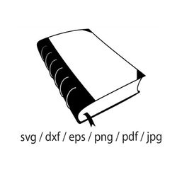 Book Svg, Book lover Svg, Book Clipart, School Svg, School Clipart, College Clipart dxf, ,School Book cricut silhouette