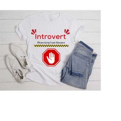 Introvert T-shirt | Funny T-shirt , Comdedic T-Shirt, Indoor T-Shirt, soft Tees, Comfort T-shirt
