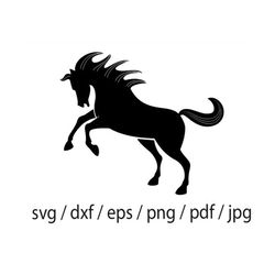 Horse svg SVG,Vector Horse svg Horse svg ClipartHorse svg Cut Files For SilhouetteHorse svg Files for Cricut, Svg, Png,