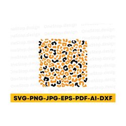 Leopard print svg, digital download, cheetah print svg, sublimation design, print svg files, cheetah print vector, digit