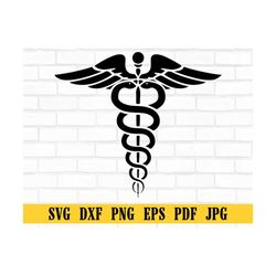 Medical Symbol SVG, Caduceus Svg, MD Svg, Star of Life Svg, Doctor Svg, Nurse Svg, Png, Eps, Dxf, Jpg instant digital do
