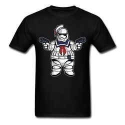 Ghostbusters Marshmallow Man as Stormtrooper | Men&8217s T-Shirt