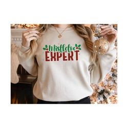 Mistletoe Expert Svg, Christmas Gift Svg, Holidays Sublimation, Trendy Christmas Svg, Christmas Cut File, Digital Design