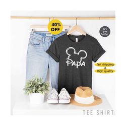 Papa mouse disney shirt, papa disney shirt, papa disney t-shirt, Father's Day Gift, papa disney tee shirt, disney papa s