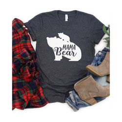Mama Bear Shirt, Mama Bear Gift, Mom Life Shirt, Gift For Mom, Camping Shirts For Women, momma bear shirt, Family Bear S