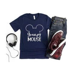 Grampy Mouse Grandpa Mouse Shirt, Disney Grandparents Shirt, Disney Vacation Shirt, Mickey Mouse, Papa mouse disney shir