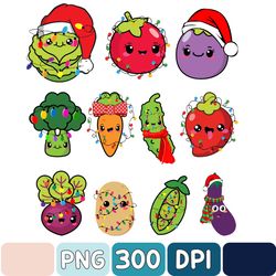 Lunch Lady Vegetable Food Christmas Png, Funny Xmas Vegan Png, Farm Vegetable Christmas Png, Funny Christmas Png
