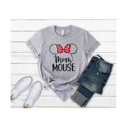 Disney mouse mom shirt, Mama mouse shirt, Minnie mouse mom shirt, Disney shirt, Minnie mom shirt, Mothers Day Shirt, Dis