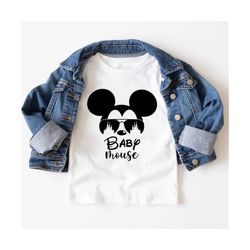 Baby Mouse Disney Family Shirt, Fathers days gift, gift for uncle, Shirts, Disney Family Shirt, Disneyworld shirt, Disne