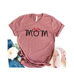 Mama mouse shirt, Minnie mouse mom shirt, Disney mouse mom shirt, Disney shirt, Minnie mom shirt, Mothers Day Shirt, Dis