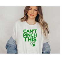 Can't Pinch This SVG PNG, St Patricks Day Svg, Shamrock Svg, Irish Svg, Lucky Mama Svg, Feeling Lucky Svg, Silhouette, C