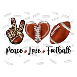 peace love football png, football heart png, football sublimation designs downloads, football png, football png files fo
