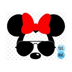Cool Mouse SVG, Sunglasses Mouse Svg, sunglasses svg