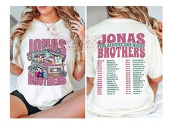 Jonas Brothers Tour 2023 Shirt, Five Albums One Night Tour TShirt, Jonas Brother Merch, Joe Jonas Ho