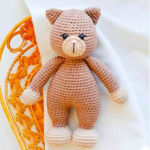 crochet pattern , pdf amigurumi gracie  , the kitty crochet
