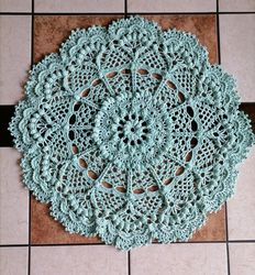hand crochet doily 49cm19.3inch
