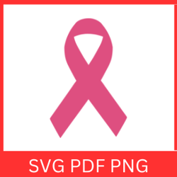 Cancer Ribbon Svg, Cancer Svg, Breast Cancer ribbon Svg, breast cancer Svg, Awareness Ribbon, Pink Cancer Ribbon Svg