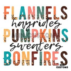 Flannels Pumpkins Bonfires Png, Thanksgiving Png, Flannels Png, Pumpkin Png