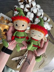 Crochet pattern Christmas elf