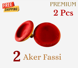 Two Aker fassi clay pots Lipstain High quality and Free shipping