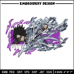 Sasuke chidori embroidery design, Naruto embroidery, Anime design, Embroidery shirt, Embroidery file, Digital download