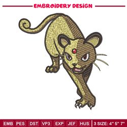Persian embroidery design, Pokemon embroidery, Anime design, Embroidery shirt, Embroidery file, Digital download