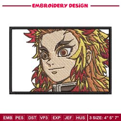 Rengoku embroidery design, Rengoku embroidery, Embroidery shirt, Embroidery file, Anime design, Digital download