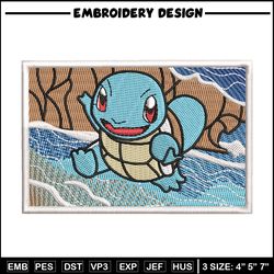Squirtle box embroidery design, Pokemon embroidery, Anime design, Embroidery file, Embroidery shirt, Digital download