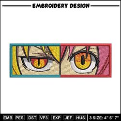 Tohru eyes embroidery design, Dragon maid embroidery, Anime design, Embroidery shirt, Embroidery file,Digital download
