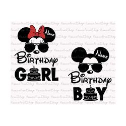 Birthday Girl Svg, Birthday Boy Svg, Mouse Birthday Svg, Birthday Trip Svg, Birthday Cake Svg, Birthday Shirt Svg, Magic
