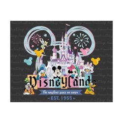 The Happiest On The Earth Png, Mouse And Friends Png, Family Vacation Png, Colorful Vacay Mode Png, Magical Kingdom Png,