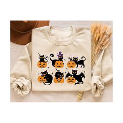 Black Cat and Pumpkin Png, Black Cat Halloween Png, Halloween Shirt Design, Halloween Cat Png, Cat Png, Cat Lover Gift,