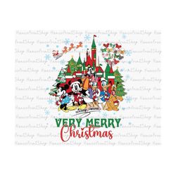 Merry Christmas PNG, Christmas Mouse And Friends Png, Christmas Squad, Christmas Friends Png, Xmas Holiday Png, Very Mer
