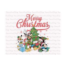 Merry Christmas PNG, Christmas Mouse And Friends Png, Christmas Squad, Christmas Friends Png, Xmas Holiday Png, Christma