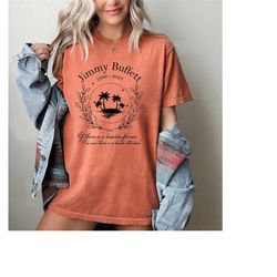 Jimmy Buffett Memorial Comfort Colors Shirt, Memorial Shirt, Jimmy Buffett Fan Gift, Trendy T-Shirt With Quote, 70s 80s
