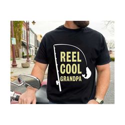 reel cool grandpa svg, fathers day svg, grandpa svg, gift for grandpa svg, retro grandpa svg, fisherman gift svg, grandp