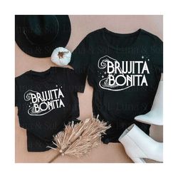 Halloween SVG Png,Brujita Bonita svg png,Spanish svg,Mommy and Mini Tshirt Design,Mommy & Mini SVG Png,Ghost png,Witch s