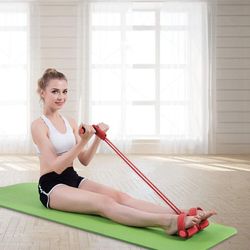 resistance band foot pedal exercise