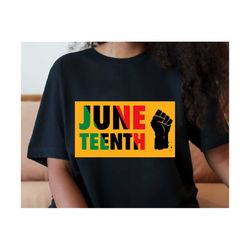 Juneteenth SVG, Black History Svg, Black Power SVG, Juneteenth Shirt Svg, Since 1865 Svg, Freedom Day Svg, Cut files for