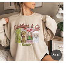 Christmas & Co Sweatshirt and Hoodie, Christmas Sweatshirt, Retro Christmas Shirt, Merry Christmas Shirt, Christmas Gift