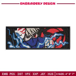 Kakashi mask embroidery design, Naruto embroidery, Anime design, Embroidery shirt,Embroidery file,Digital download