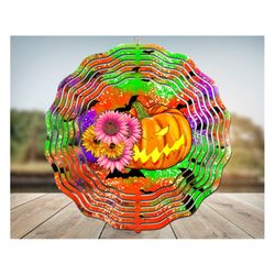 Halloween Pumpkin Wind Spinner Png, Wind Spinner,Halloween Png, Pumpkin Wind Spinner,Western WindSpinner,Sublimation Des